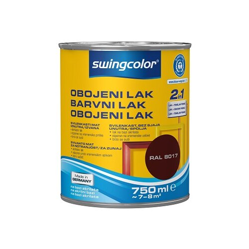 SWINGCOLOR lak u boji 2u1 (boja: čokoladno smeđe boje, 750 ml) Cijene