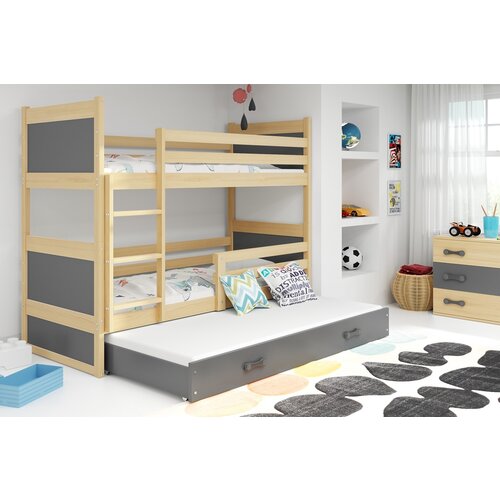 BestBed Krevet na kat RICO s dodatnim leajem-Bor-Grafit Slike