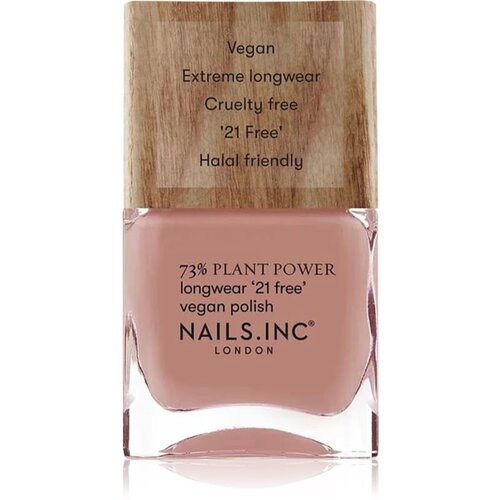 Nails Inc. Plant Power dolgoobstojen lak za nohte odtenek Good Energy Efficient 14 ml Slike
