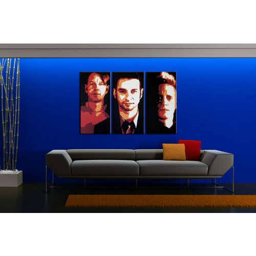  Ročno izdelana slika POP Art Depeche Mode 3-delna (POP ART) Slike