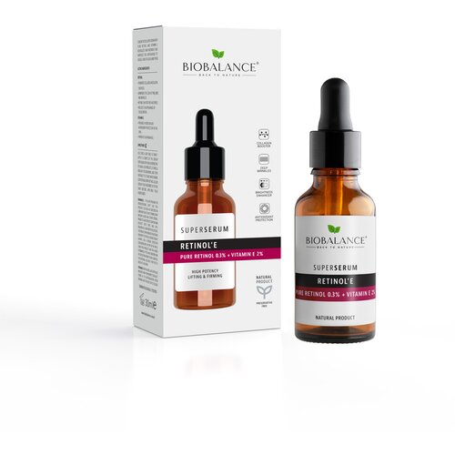 BIOBALANCE Retinol E Super Serum 30 ml Cene