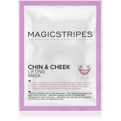 MAGICSTRIPES Chin &amp;amp; Cheek Lifting Mask učvr&amp;scaron;ćujuća hidrogel maska za bradu i lice 1 kom Slike