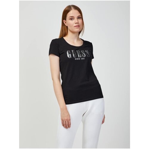 Guess Black Women&amp;#039;s T-Shirt - Women Slike