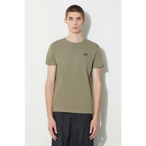 Alpha Industries Muška majica Basic Small Logo, Maslina Cene
