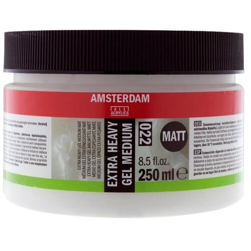 Royal Talens amsterdam acrylic, ekstra teški gel medijum mat, 250ml Slike