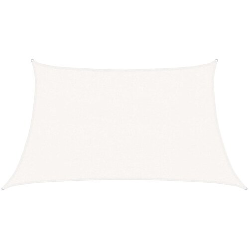  Jedro za za&amp;scaron;titu od sunca 160 g/m&amp;sup2; bijelo 3/4 x 2 m HDPE Slike