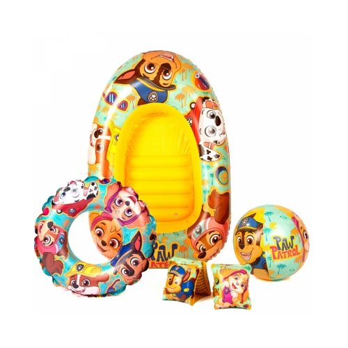 Paw Patrol Patrolne šape set za plivanje sa čamcem 4 elementa Cene