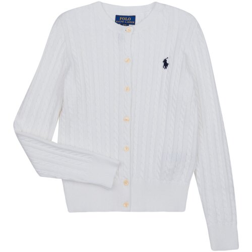 Polo Ralph Lauren MINI CABLE-TOPS-SWEATER Bijela Cijene
