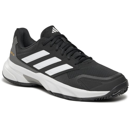 Adidas Sportske cipele 'CourtJam Control 3' siva / crna / bijela Cene