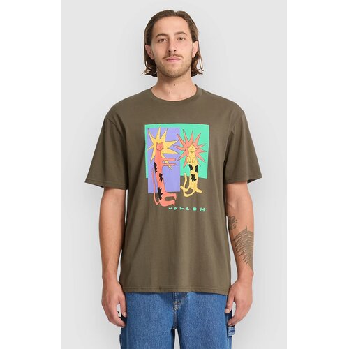 Volcom Longo Cats Bsc T-shirt sage leaf Slike