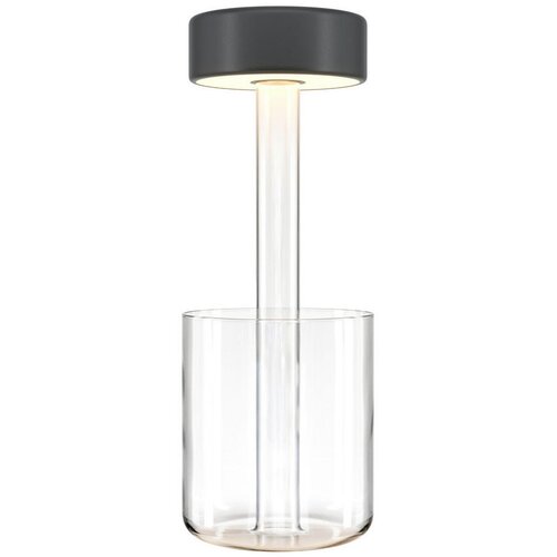 MAYTONI MOD229TL-L3B3K1 - LED prigu&scaron;iva prenosna stolna lampa 3W/5V crna/prozirna Cene
