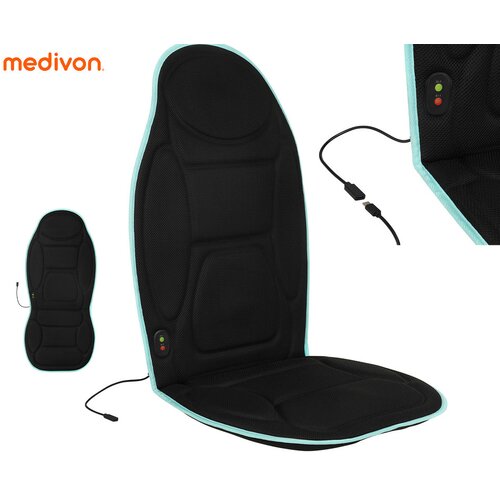 Medivon COSY MESH GO masažna blazina, profesionalna, 3D VIBRACIJSKA masaža, spro&scaron;čanje / raztezanje / regeneracija, večconska globoka masaža, funkcija gretja, ActiveContour izdelava, USB-C napajanje - - Bonajo Cene