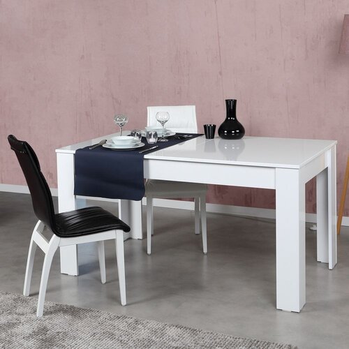 Hanah home Trpezarijski sto Oblo 130x78x80cm Orah Cene