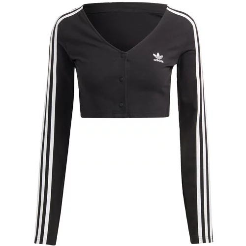 Adidas Majica 'Adicolor Classics 3-Streifen' crna / bijela