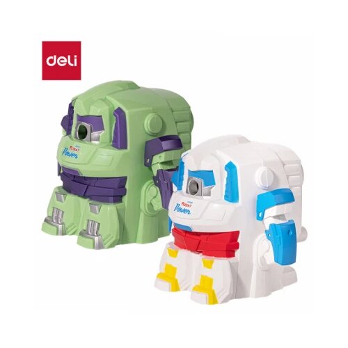  ROTACIONI REZAČ DELI ZA OLOVKE ROBOT ZELENI I BELI MIX EH512 Cene