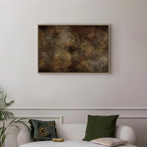 Slika - Rushing Thoughts (1 Part) Vertical 90x60 U prirodnom drvenom okviru Slike