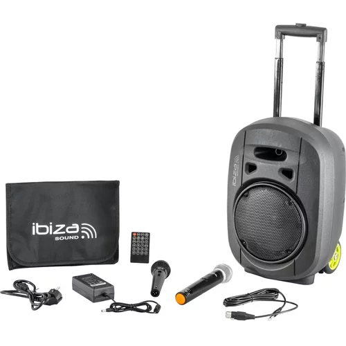 Ibiza Sound PORT8 VHF MKII aktivni zvučnik sa baterijom
