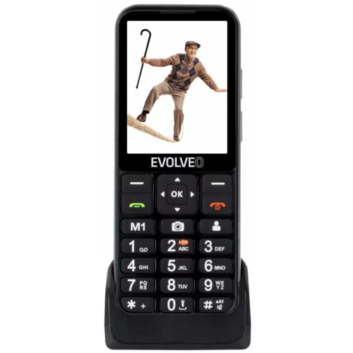 Evolveo easyphone lt EP-880 telefon za starejše na tipke 4G črn