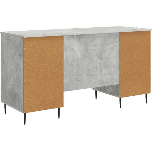  Stol Betonska siva 142,5 x 50 x 75 cm Konstruirano drvo Slike