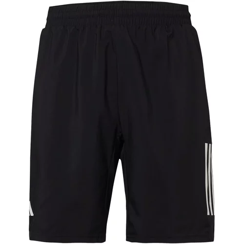 Adidas Športne hlače 'Club 3-Stripes ' črna / bela