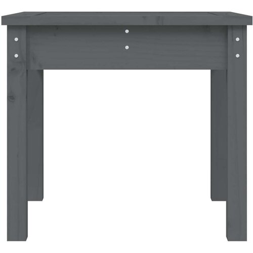  Klupa siva 50x44x45 cm od masivne borovine Slike