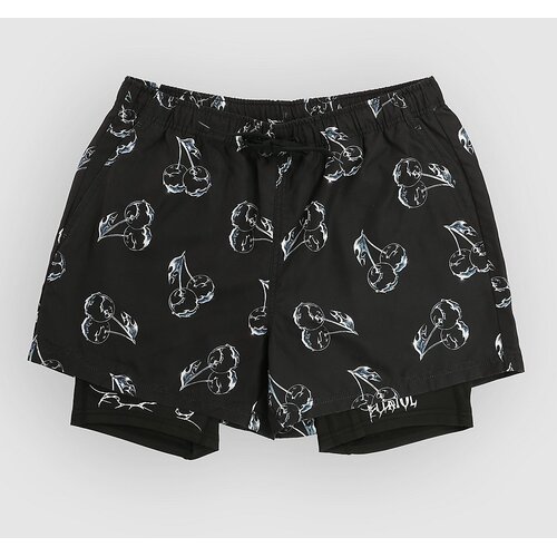 Vitriol Flex 14.5&amp;quot; Boardshorts black / cherries Slike