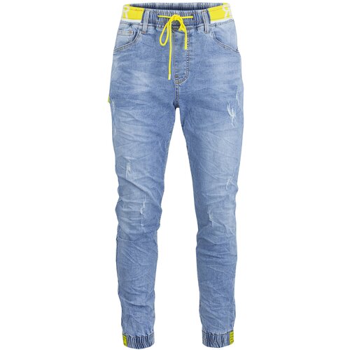 Pri Muške plave traper hlače s vezicama Cijene