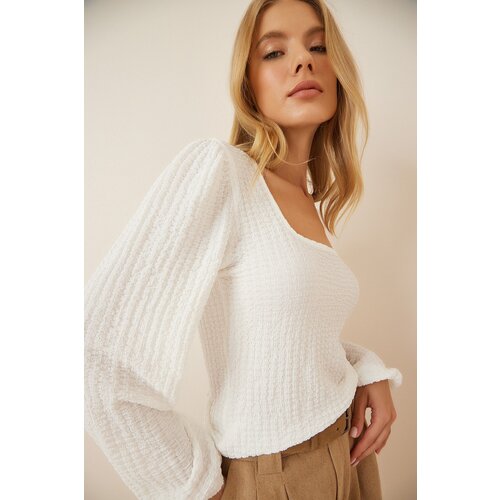  Blouse - White - Slim fit Cijene