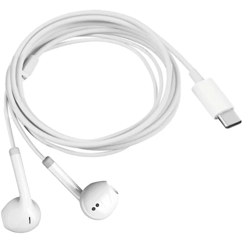 AVIZAR Slušalke USB C, komplet za prostorocno telefoniranje, dolžina funkcije 1,2 m – bele, (20918257)