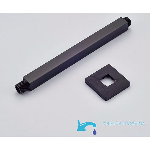 EYN LED podometni tu&amp;scaron; sistem črne ali krom barve | tu&amp;scaron; panel PT50089 &amp;mdash; Črna &amp;mdash; 20 cm Slike