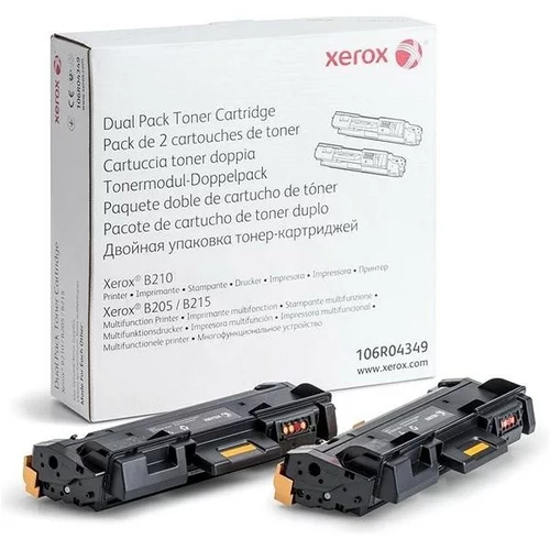 Xerox Toner 106R04349 Black (B205 / B210 / B215) / Dvojno pakiranje / Original