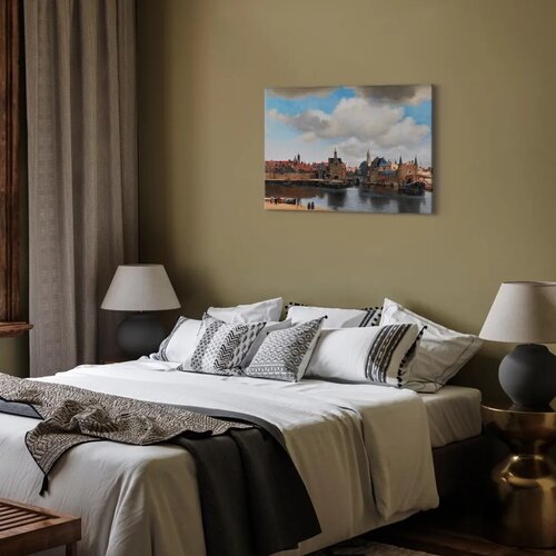  Slika - Jan Vermeer – View of Delft 120x80 Premium Print Cene