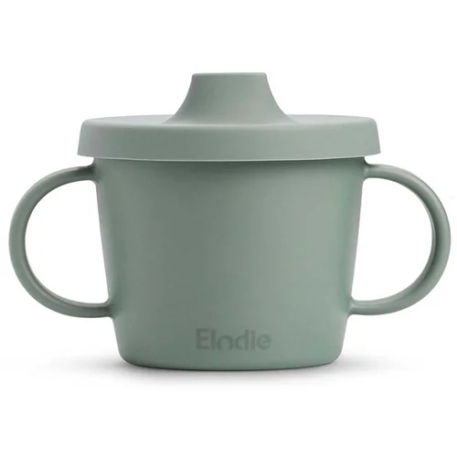  Elodie® šalica za učenje pijanja slippy cup pebble green