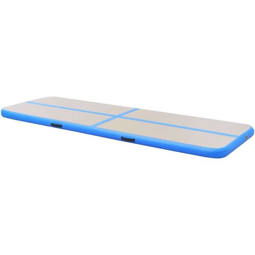  Strunjača na napuhavanje s crpkom 800 x 100 x 10 cm PVC plava Slike