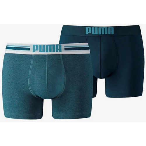 Puma Logo 2-pack Oprijete boksarice Modra