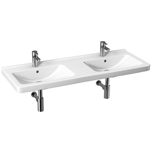 Jika H8144200001041 Cubito 130 x 48,5 cm dvojni keramični umivalnik Cene