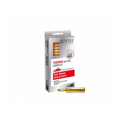 Revuele set ampul za lase - Thermo Active Complex Hair Repair And Growth Cene