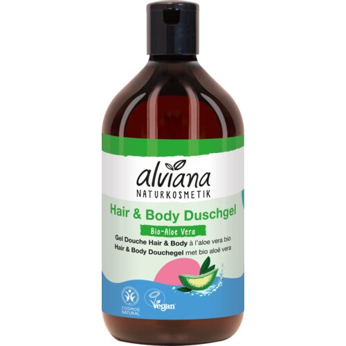 Alviana naravna kozmetika Hair &amp;amp; Body gel za tu&amp;scaron;iranje - 500 ml Slike