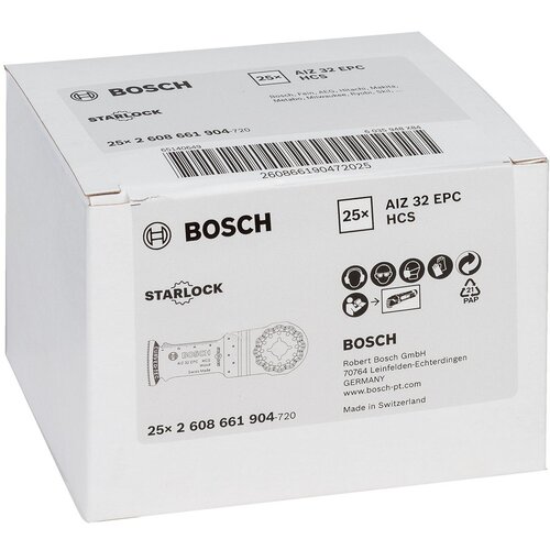 Bosch HCS list testere za uranjanje AIZ 32 EPC Wood 50 x 32 mm - pakovanje od 25 komada - 2608661904 Slike