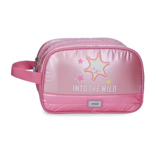 Enso into the wild dečiji neseser sa 2 pregrade - pink ( 99.844.21 ) Cene