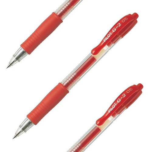 Pilot Pisaljka s gelom G-2 Fine, Crvena Cijene