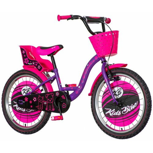 Magnet Bicikl za devojčice LIL200 20" ljubičasti Cene