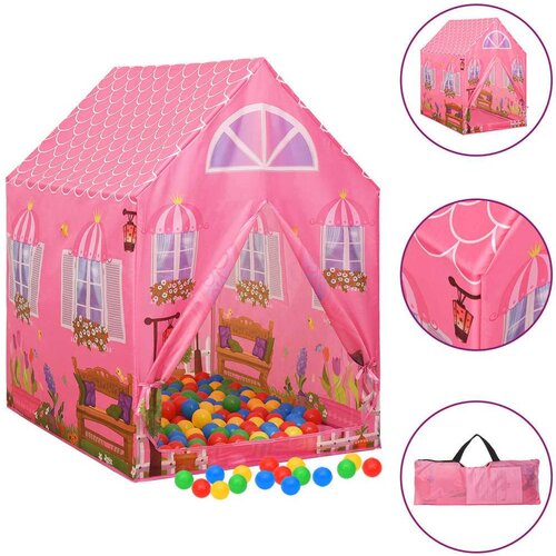  Otroški šotor za igranje roza 69x94x104 cm, (20812804) Cene