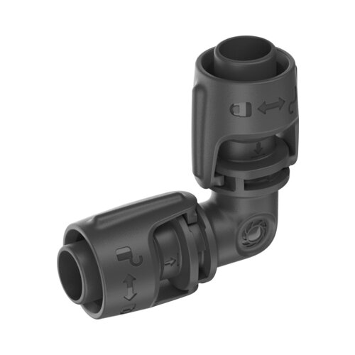 Gardena Micro-Drip L-spojnica za crijevo (1/2&amp;quot; x 13 mm, 2 Kom.) Slike