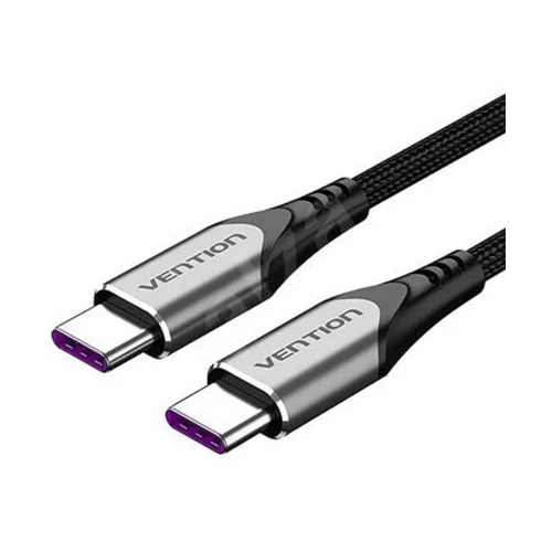 Vention usb 2.0 c male to c male 5A cable 2M gray