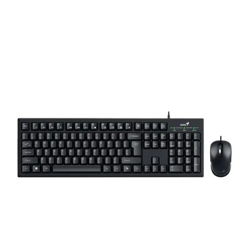 Genius km-100se usb yu crni tastatura + mi&amp;scaron; Slike