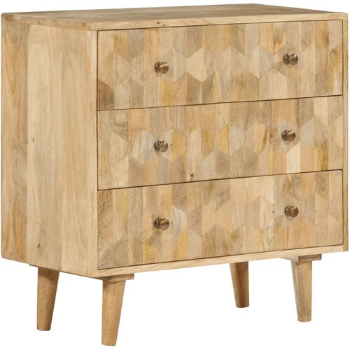 vidaXL predalnik 70x35x70 cm trden mangov les, (5000217562) Cene