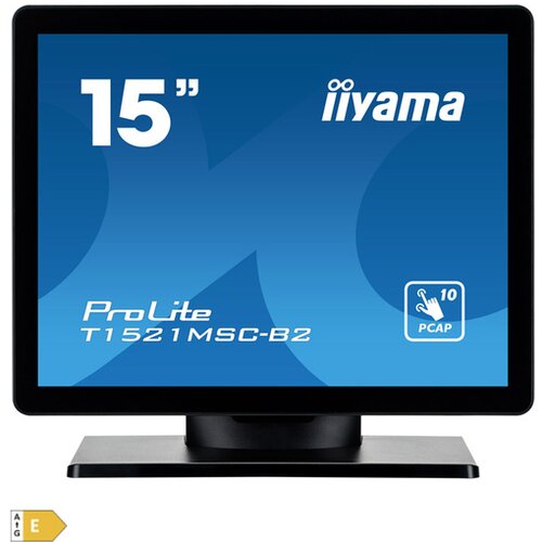 Iiyama 15" pcap bezel free front, 10p touch ( T1521MSC-B2 ) Cene