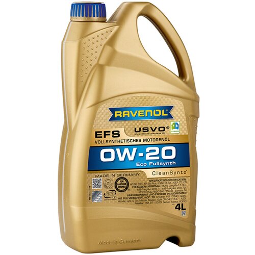 RAVENOL Motorno ulje EFS 0W-20, 4 l Cene
