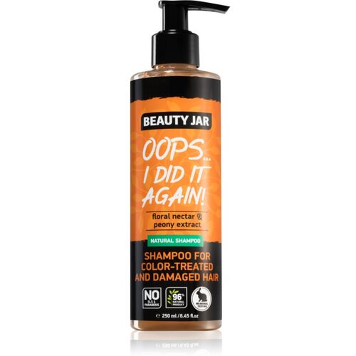 Beauty Jar Oops...I Did It Again! njegujući šampon za obojenu i oštećenu kosu 250 ml Cijene